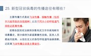 新型冠状病毒的传播途径有哪些？