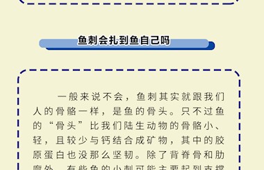 为什么鱼一定要长刺？