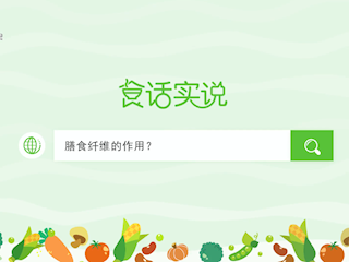 食话实说176：膳食纤维的作用