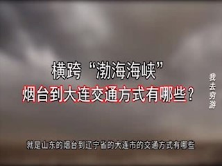 动画演示：跨渤海的交通方式有哪些？大连至烟台怎么走